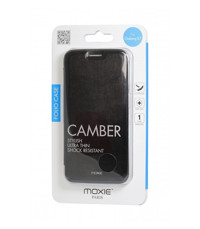 Folio camber noir Samsung Galaxy S7