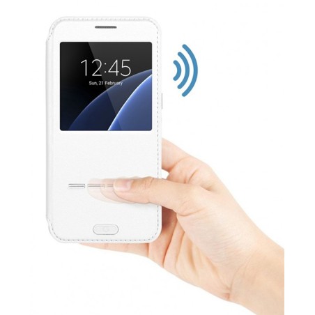 Folio sense blanc Samsung Galaxy S7