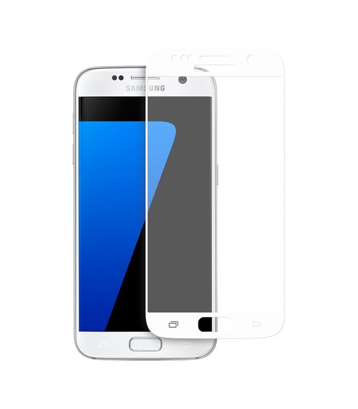 Glass 3D HD full cover blanche Galaxy S7