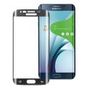 Protection verre trempé 2.5D incurvé noir Galaxy S6 Edge+