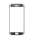 Protection verre trempé 2.5D incurvé noir Galaxy S6 Edge+