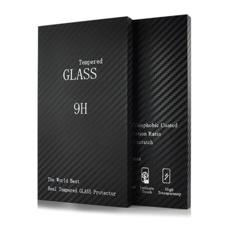 Protection verre trempé 2.5D incurvé noir Galaxy S6 Edge+