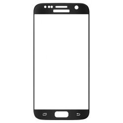 Protection verre trempé 2.5D incurvé noir Galaxy S7