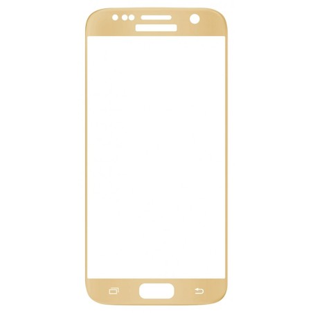 Protection verre trempé gold Galaxy S7