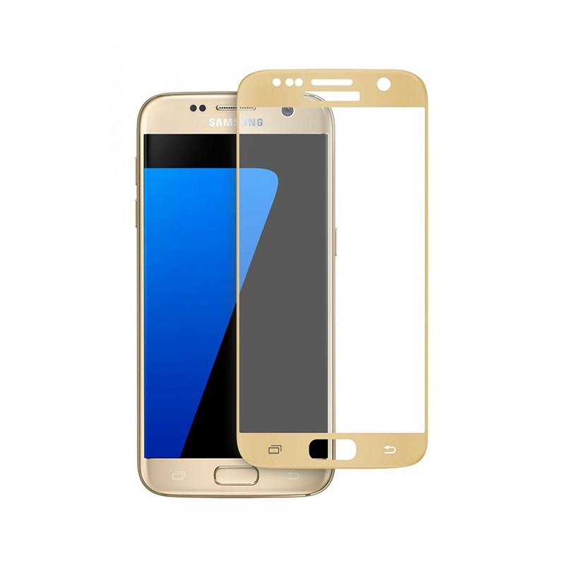 Protection verre trempé gold Galaxy S7