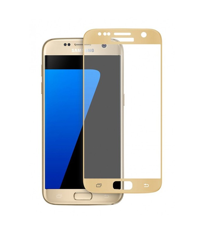 Protection verre trempé gold Galaxy S7
