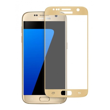 Protection verre trempé gold Galaxy S7