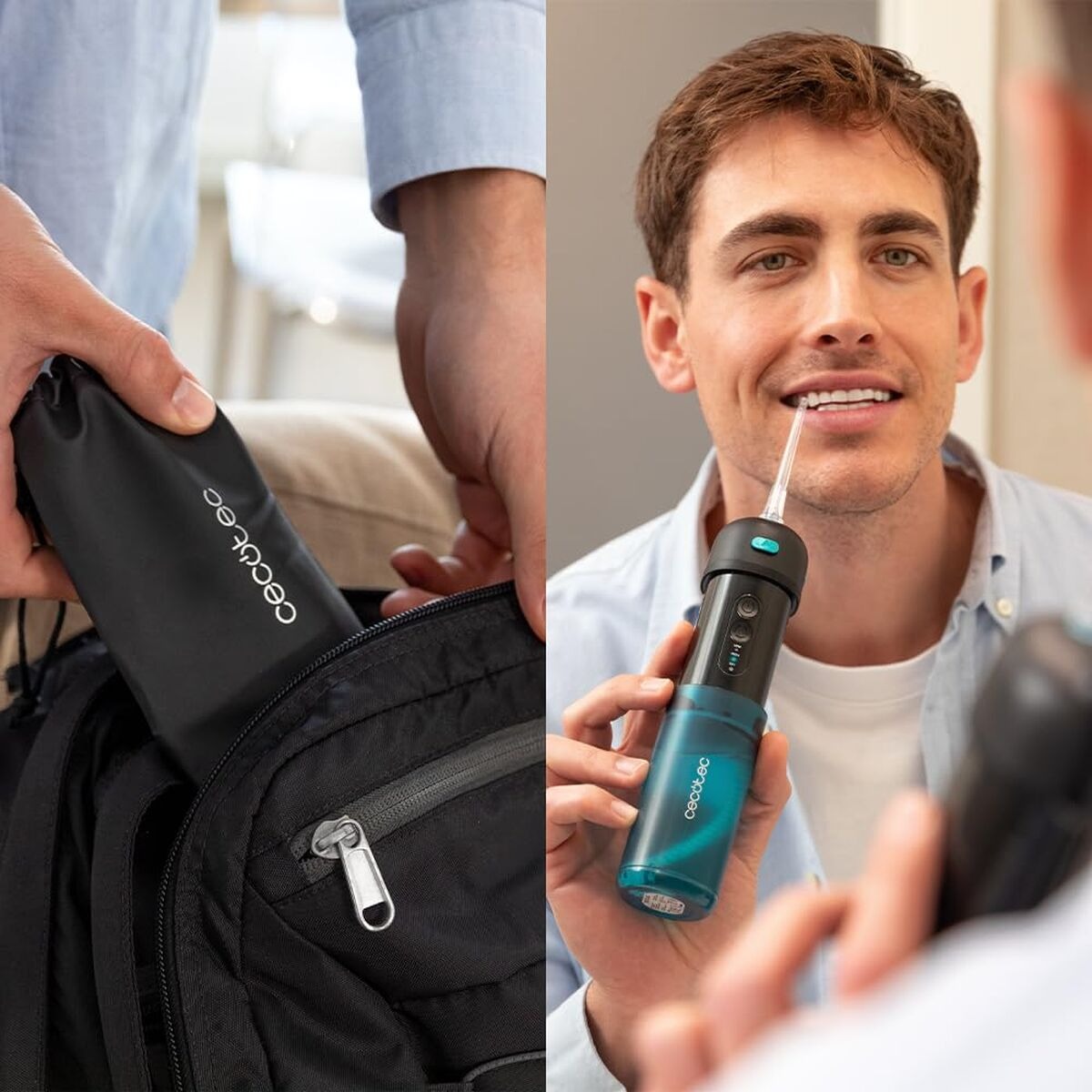 hydropulseur-dentaire-cecotec-jet-splash-noir-150-ml