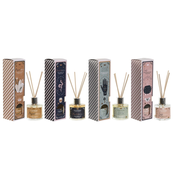 diffuseurs-de-parfum-à-bâtonnets-pureworks-magical-vibes-moonlight-spell-evil-eyes-love-potion-lavande-ambre-oud-patchouli-rose-parfum-d’intérieur-flacon-verre-aromathérapie-bâtonnets-parfumés-déco-zen-relaxation