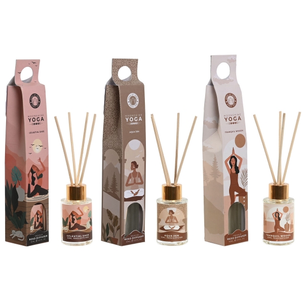 diffuseurs-de-parfum-d'intérieur-à-bâtonnets-verre-design-urbaine-celestial-sage-aqua-zen-tranquil-woods-aromathérapie-bâtonnets-parfumés-déco-zen-bien-être-salon-chambre-spa