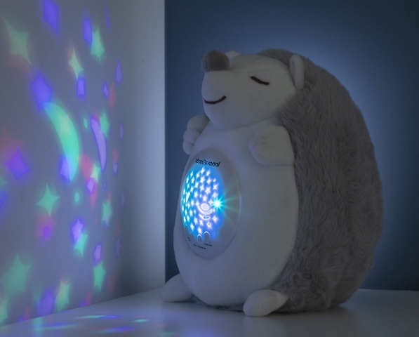 Veilleuse peluche hérisson avec musique et de lumière de