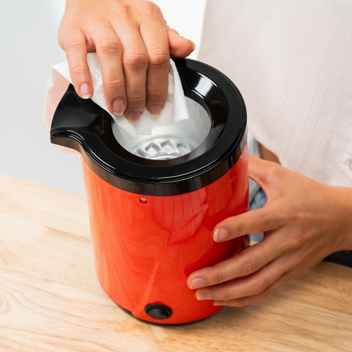 nettoyage-machine-popcorn-air-chaud