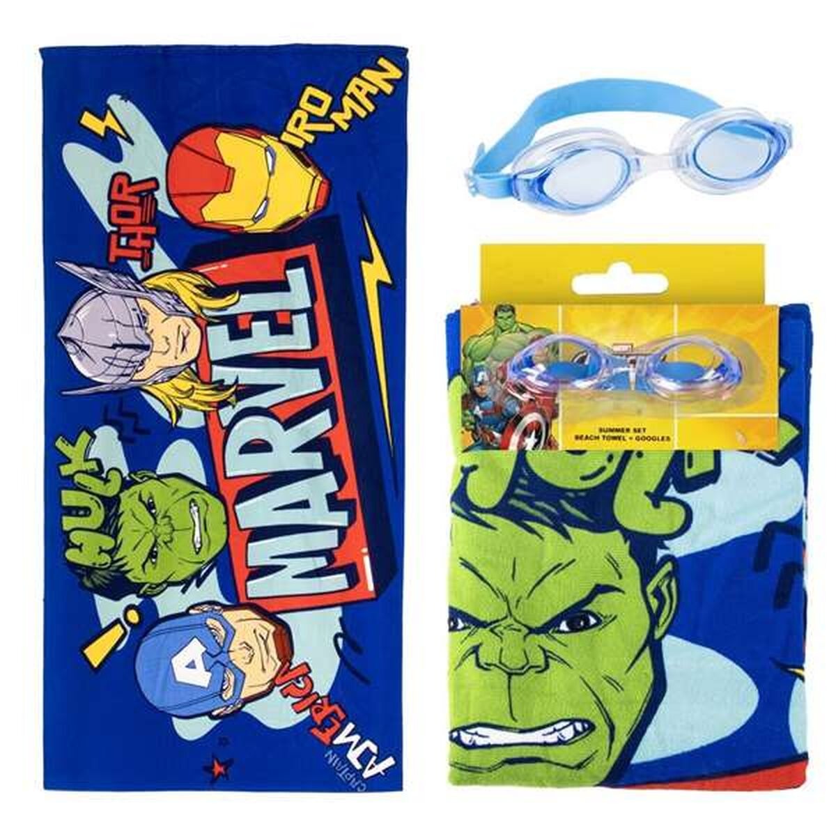 serviette-de-plage-marvel-the-avengers-avec-lunettes-de-bain-incluses