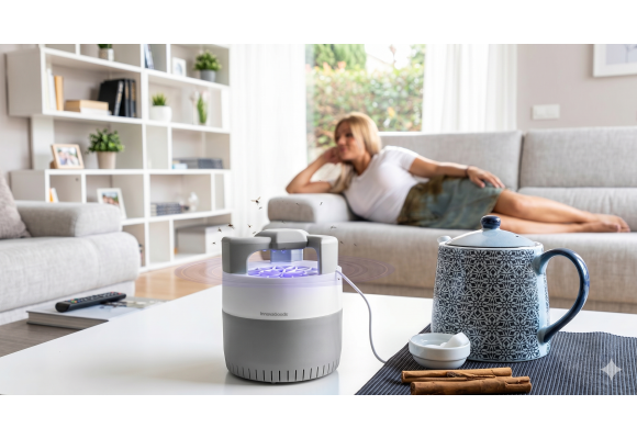 Avis Lampe Anti-Moustiques à Aspiration KL Silen InnovaGoods